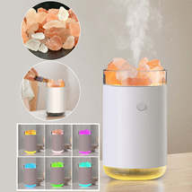 Air Humidifier Crystal Salt Stone Desktop Aromatherapy Essential Oil Ultrasonic  - £34.05 GBP+