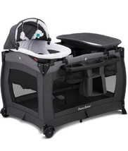 Deluxe Nursery Center, Foldable Playard for Baby &amp; Toddler, Bassinet, Ma... - $170.99