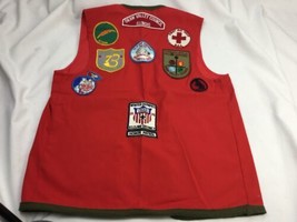 Vtg Boy Scout Vest Patches 1974 Olympics Okaw Illinois - £23.18 GBP