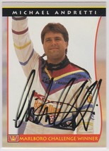 Michael Andretti Signed Autographed 1992 AW Sports NASCAR Card - $7.99