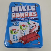 Mille Bornes Classic Racing Card Game Tin Box Asmodee MIB01 French - £11.96 GBP