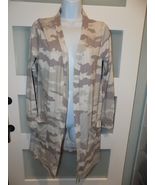 Simply Southern Camo Print Open Front Duster Cardigan Size S/M Women&#39;s - €19,71 EUR