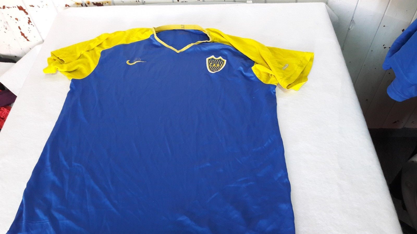 Old Boca Jr training football jersey original nike of the club, with number 26 - $98.01