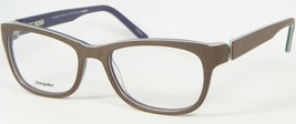 Change Me! Vistan 6154-3 8158-14 Broshed Brown Eyeglasses Glasses 51-17-130mm - £46.44 GBP