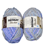 2 Pack Yarnspirations Bernat Blanket 10980 Overcast Super Bulky Polyeste... - €28,99 EUR