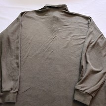 Polo Ralph Lauren Men's Brown Cotton Polo Shirt Long Sleeve Size XL image 9