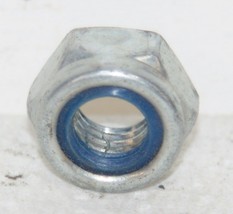 (2)- M10-1.5 Lock Hex Nut With Nylon Ring Class 8  #9281 - $4.70