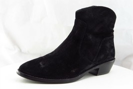 Via Spiga Boot Sz 7 M Short Boots Black Leather Women - £20.15 GBP