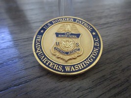 United States Border Patrol CBP Headquarters Washington DC Challenge Coin #449U - £27.68 GBP