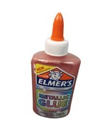 Glue Elmer&#39;s Pink Metallic Liquid Glue 5oz - Great for Making Slime! - £3.92 GBP
