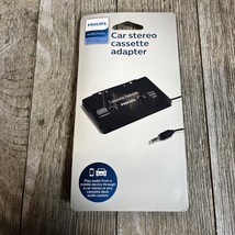 Philips Car Stereo Cassette Adapter - 3.5mm Audio ~ Universal (SJM2300H/27) - $10.77