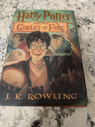Harry Potter and the Goblet of Fire by J. K. Rowling (2000, First Americ... - $9.90