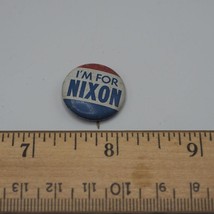 Nixon Lapel Needle I Am For Nixon Vintage 1968 Bastian Bros. Co.Rochester, N.... - £22.82 GBP