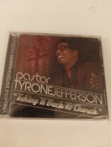 Taking It Back To Church Audio CD by Pastor Tyrone Jefferson 2013 Brand New - £7.89 GBP