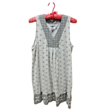 Croft &amp; Barrow Intimates Women&#39;s Sleeveless Short Cotton Knit Nightgown - £11.86 GBP