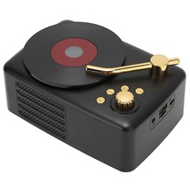 Vinyl Record Player Style Bluetooth Speaker Old Fashioned Classic Style,Valentin - £15.17 GBP