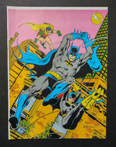 1979 Batman,Robin,Batgirl Poster, Original 1970&#39;s DC Detective Comics pin-up:JLA - £22.54 GBP