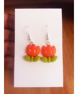 Floral earrings with, Non allergic hooks,for any occasion, Gift for her - $184.04 MXN
