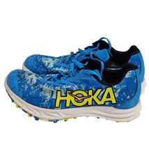 Hoka Crescendo XC Racing Flats spikes US Womens 8/ Mens US 6.5 Blue Yell... - $26.99