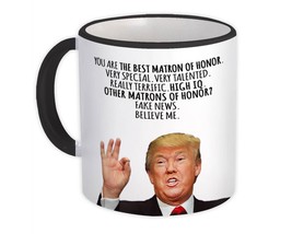 Gift for MATRON Of Honor : Gift Mug Donald Trump The Best Funny Maid Christmas - £12.91 GBP