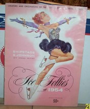 1954 Ice follies Official Program Ice skating - £33.98 GBP