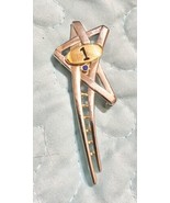 Ladder Of Success Rising Star Silver Tone Pin Brooch Mary Kay Consultant... - $20.58 CAD