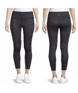 Athlux Performance Ankle Leggings w/ Pockets, Gray Animal Leopard Print ... - £12.14 GBP