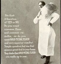 1906 Gold Medal Flour Advertisement Baking Ephemera 5.5 x 8&quot; Antique - $19.99