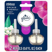 Glade PlugIns Scented Oil Refills, Air freshener,Orchid &amp; Neroli, Infuse... - $186.55 MXN