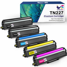 5PK TN227 TN223 Toner Cartridge For Brother HL-L3210CW L3230CDW HL-L3230CDN - £56.65 GBP