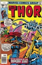 The Mighty Thor Comic Book #261 Marvel Comics 1977 FINE/FINE+ - £3.41 GBP