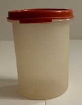 Vintage Tupperware Modular Mates Container 1606-7 With Red Lid - £7.87 GBP