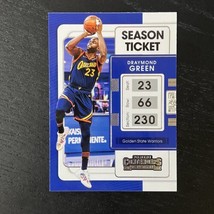 2021-22 Panini Contenders Basketball Draymond Green Base #40 Warriors - £1.57 GBP