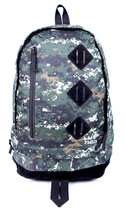 Flud Og 8-Bit Armee Tarnmuster Rucksack Buch Laptop Schultasche Neu - $22.46