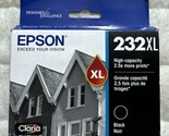 Epson 232XL Black Ink Cartridge T232XL120 Exp 202 Genuine OEM Sealed Ret... - $34.98
