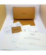 Authentic Louis Vuitton Gift Receipt Holder Envelope with Blank Note Card - $23.36