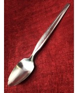 VTG Grapefruit 6&quot; Spoon WM ROGERS Modern Design Serrated Tip Fruit Orang... - $7.43