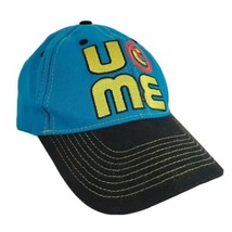 WWE JOHN CENA You Can&#39;t See Me Strapback Hat Cap Never Give Up Teal Black 2015 - £8.64 GBP