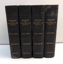 History of Westchester County NY 1st Ed Alvah P. French 5 Vol Set Illustrated - $89.10