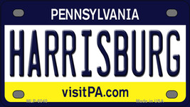 Harrisburg Pennsylvania Novelty Mini Metal License Plate Tag - $14.95
