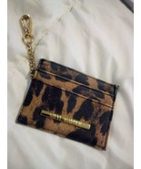 STEVE MADDEN Black Small Cheetah CKey Chain Card Holder  - $9.49