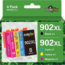 902XL Ink Cartridges Replacement for HP 902XL 902 Compatible with OfficeJet Pro  - £40.50 GBP