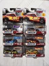 2024 NASCAR Edition Disney Pixar Cars  COMPLETE SET OF 6 - McQueen/Gogo/... - $58.89