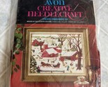 Avon Creative Needlecraft Crewel Embroidery Kit WINTER IN THE COUNTRY 14... - $21.49
