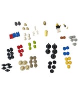 LEGO Minifigure Accessory Lot Top Witch Hard Hat Cap Helmet Elf Hair Min... - $19.79