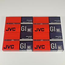 Blank Audio Cassette Tape Lot of 4 JVC GI 90 Type I Tapes New Sealed - $10.39