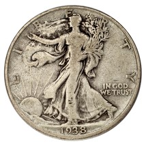 1938-D Argent Marche Liberty Demi Dollar 50C ( Fin, F Et État - $99.15