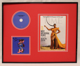 Megan Thee Stallion Signed Framed 16x20 CD + Time Cover Display JSA - £260.74 GBP