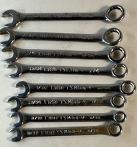 Vintage Craftsman Mini SAE Combination Wrench Set of 8 - 5/32”to 5/16”. ... - £12.36 GBP