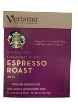 Starbucks Verismo Christmas Blend Espresso Pods — DISCONTINUED — 12 Pods - $13.99